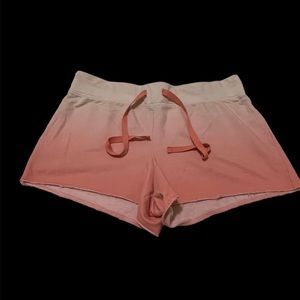 Sonoma Peach Ombré Sweat Shorts Sz M NWOT